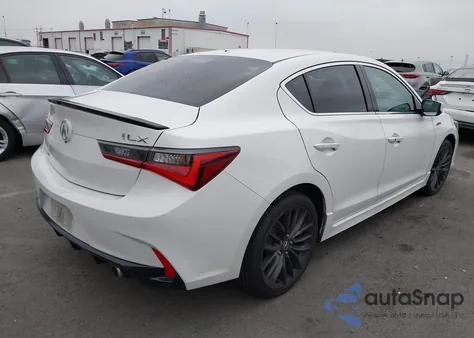 2020 Acura Ilx Premium A-Spec Packages/Technology A-Spec Packages from USA, damaged, VIN 19UDE2F83LA011215